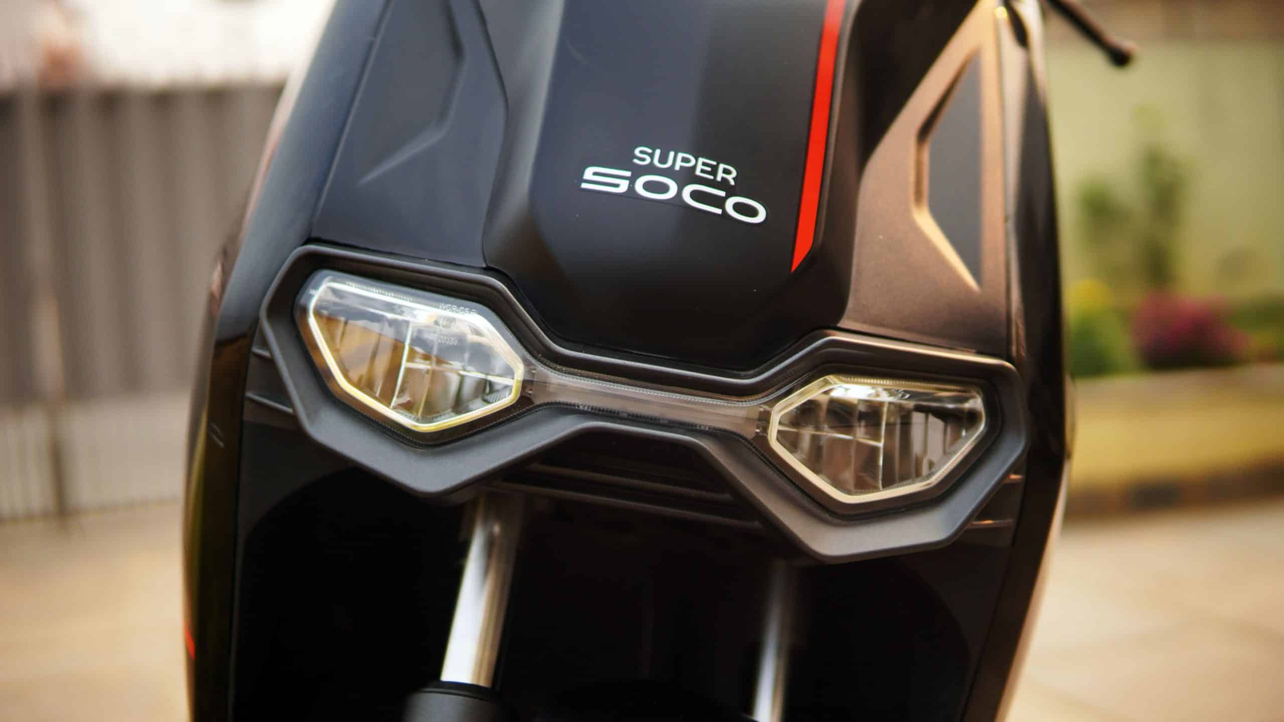 Super Soco CPx Headlight