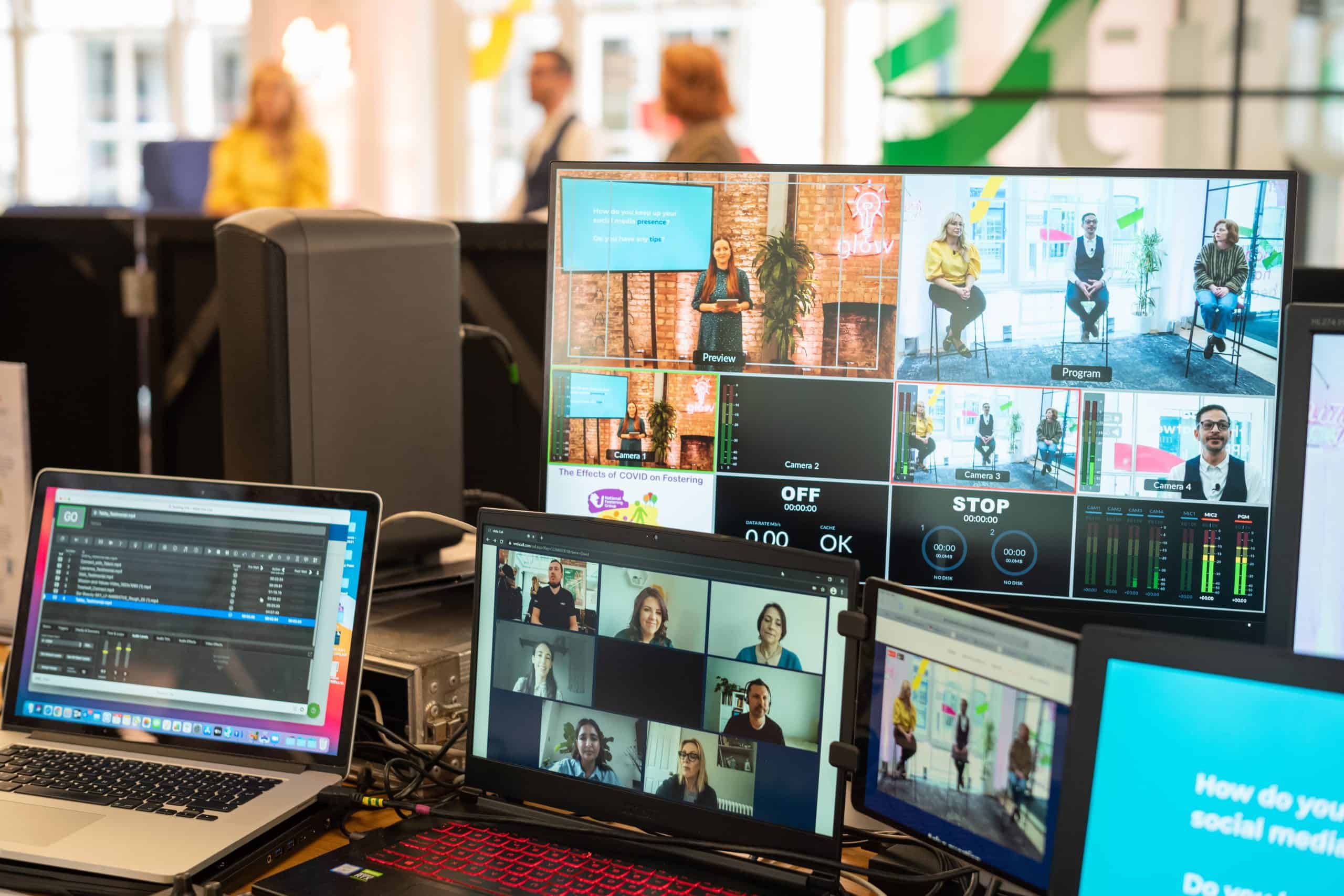 Treatwell Connect Look Forward 2021 Eventify Hybrid event AV tech