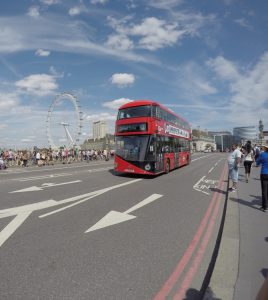 The Westminster Bridge is a very romantic place in London!