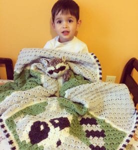 corner to corner crochet blanket
