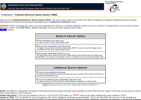 uspto tess