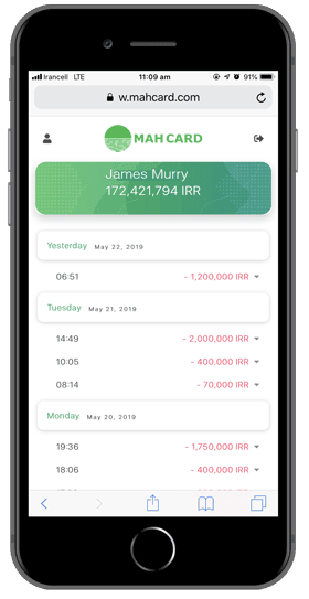 MahCard Wallet App