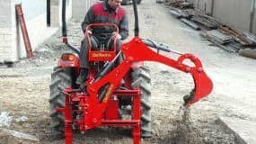 The Res 15 Del Morino backhoe.