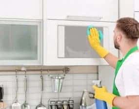 how to remove odor from microwave