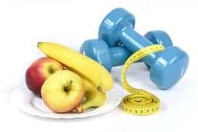 gewichten, appels, bananen, maten