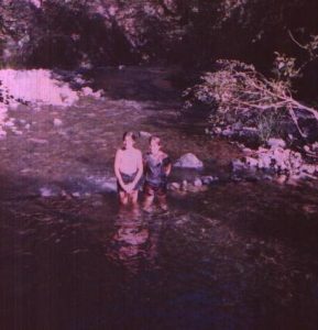 Genn John and sister, Renee