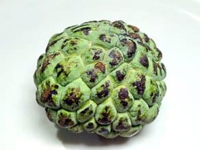 Sweet custart apple, sugar-apple or sweetsop on Madagascar