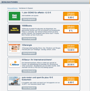 Anbieter dondino.de Cashback