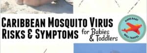 Caribbean Mosquito Virus Risks and Symptoms when traveling with a baby or toddler