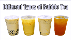 types of Bubble Tea