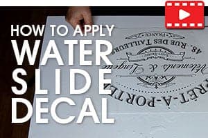 How to Apply Large Water Decals Tutorial