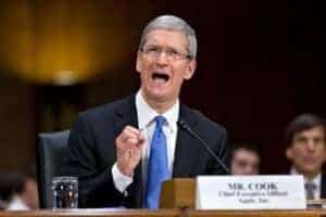 Tim Cook, CEO of Apple, Inc., shows that he can clean up well. But when he's not testifying to a Congressional committee, how well is he doing it?