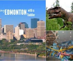 visiting edmonton with a toddler, edmonton with a toddler, edmonton with a baby