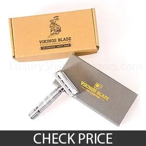 Click image for pricing & more info Vikings Blade – The Chieftain Double Edge Safety Razor - Best Butterfly Safety Razor For Sensitive Skin