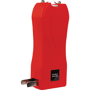Runt Stun Gun Red With Plug Out | New Dominion Security Runt Stun Gun Red With Plug Out