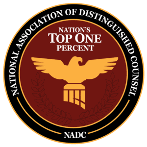NADC-logo National Association of Distinguished Counsel - NADC Logo - Nation's Top One Percent