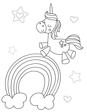 20 Free Printable Unicorn Coloring Pages The Artisan Life