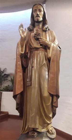 Escultura Corazón de Jesús