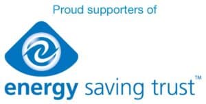 proud suppliers of Energy Saving Trust