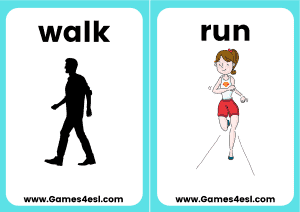 Action Verbs Flashcards
