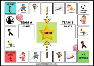 Free Printable Board Games And Templates Games4esl