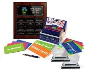 awards program, annual plaque, spot-on kit, 2 prism awards