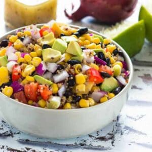 summer salad in a bowl
