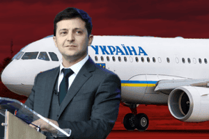В самолете Зеленского отказал двигатель В самолете Зеленского отказал двигатель