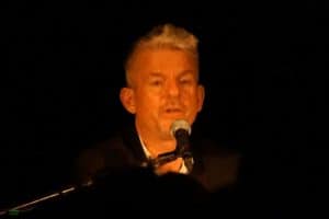 Heinz Strunk bei der Lesung in der Kellerperle