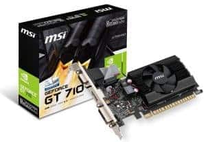 MSI GT 710 2GD3 LP 2GB Graphics Card