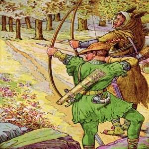 Robin Hood and the Golden Arrow Legend Story