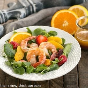 Shrimp & Orange Salad with Citrus Vinaigrette