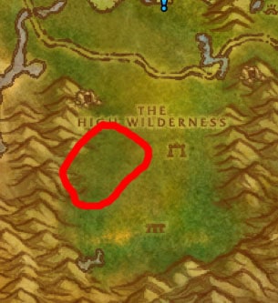 Frayfeather Hippogryph Map