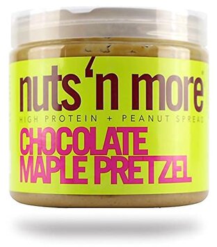 Nuts 'N More High Protein Chocolate Maple Pretzel Peanut Butter (16 oz)