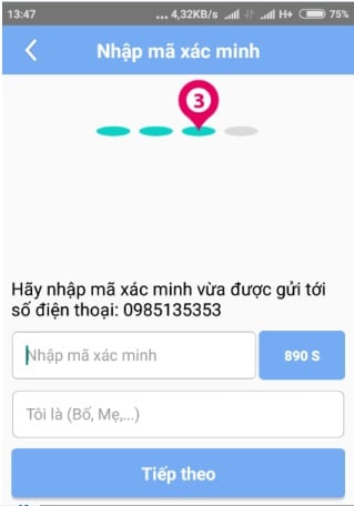 Đồng bộ tài khoản phụ đồng hồ mykid