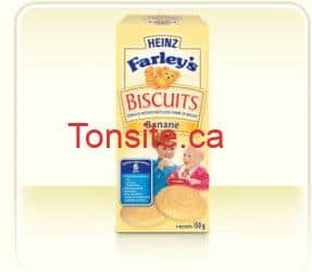 Collations Bouts d'chou de Heinz à 1$ après le coupon à imprimer! stage2 cereal farleys biscuits banana - Collations Bouts d'chou de Heinz à 1$ après le coupon à imprimer!
