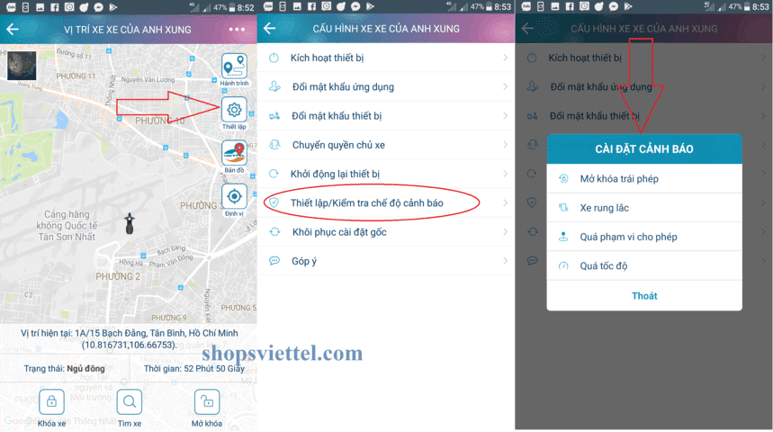 chức năng định vị smart motor viettel chức năng định vị smart motor viettel