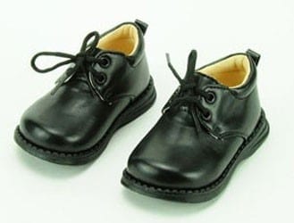 infant boy black dress shoes