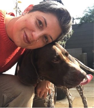 ewoof owner with dog
