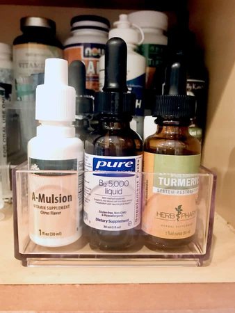 how to organize vitamins