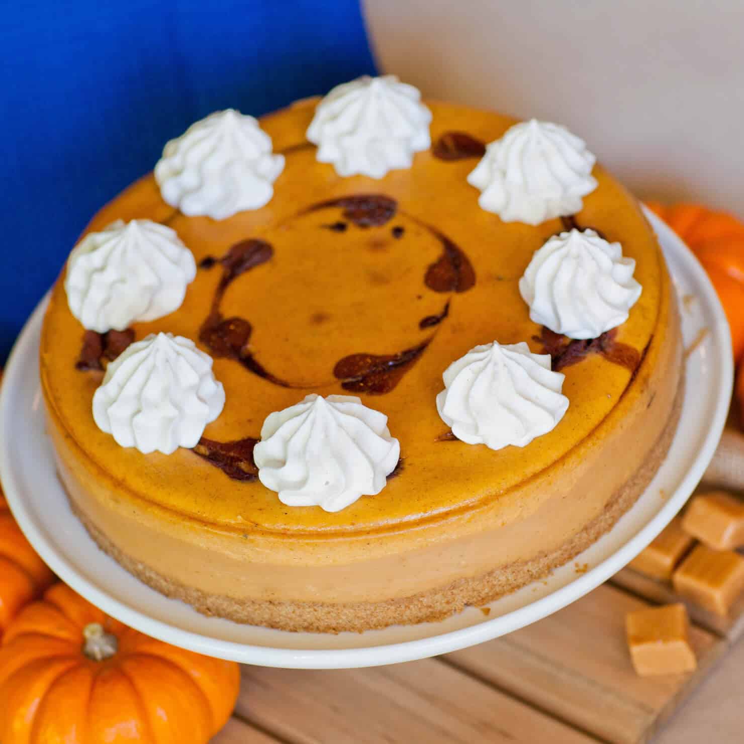 Caramel Pumpkin Cheesecake Tatyanas Everyday Food