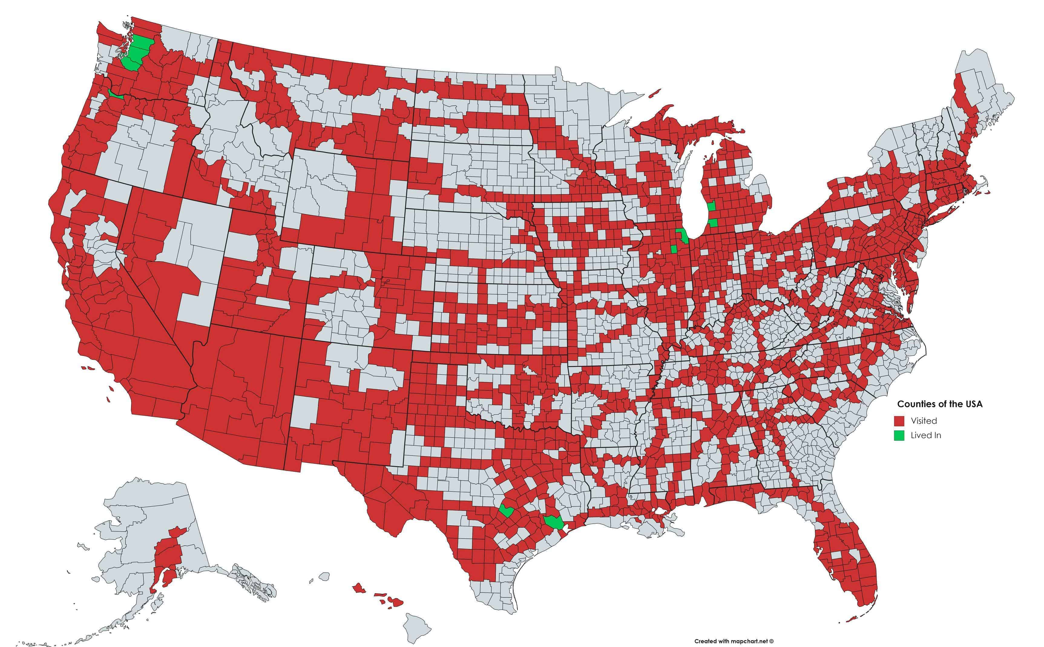 make your own travel map with mapchart blog mapchart