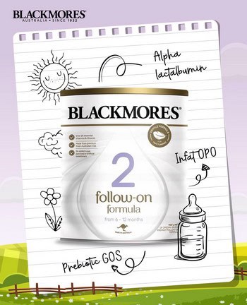 Sữa Blackmores số 2 (Follow On Formula Stage 2) là sản phẩm sữa công thức dành cho trẻ em của hãng Blackmores – thương hiệu hàng đầu về chăm sóc sức khỏe