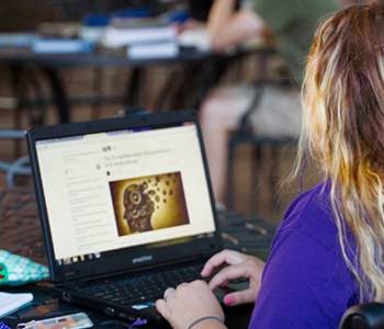Counselling Training in Autumnn 2020 - woman studying on her laptop Counselling Training in Autumnn 2020 - woman studying on her laptop