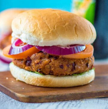 patty in a bun