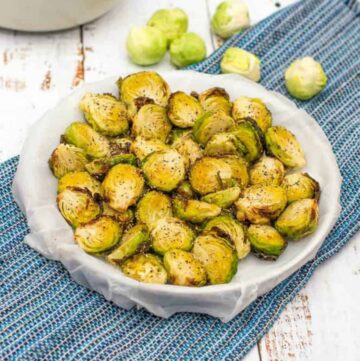 sprouts on a plate