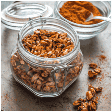 peanuts in a jar