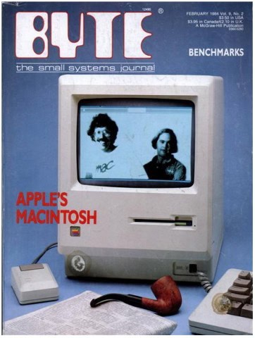 Cover Byte Feb. 1984 Cover, Byte Magazine, Feb. 1984