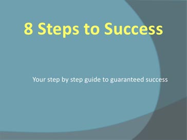 8 Steps for successful betting