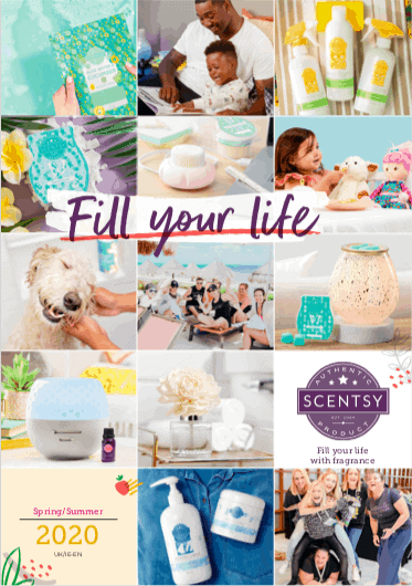 2020 UK & IRELAND SCENTSY CATALOGUE SPRING SUMMER
